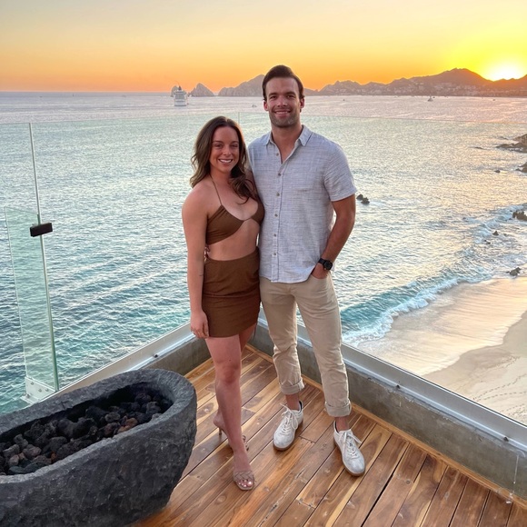 12th tribe skirt set in shimmery brown! - Picture 3 of 3